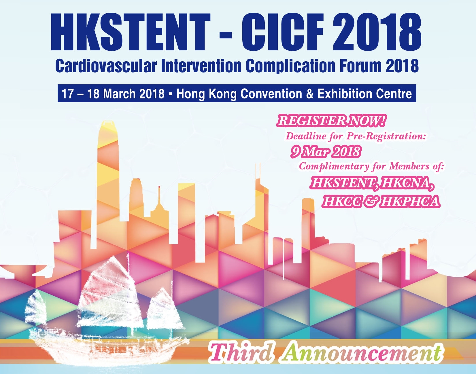 HKSTENT-CICF, 17-18 Mar 2018